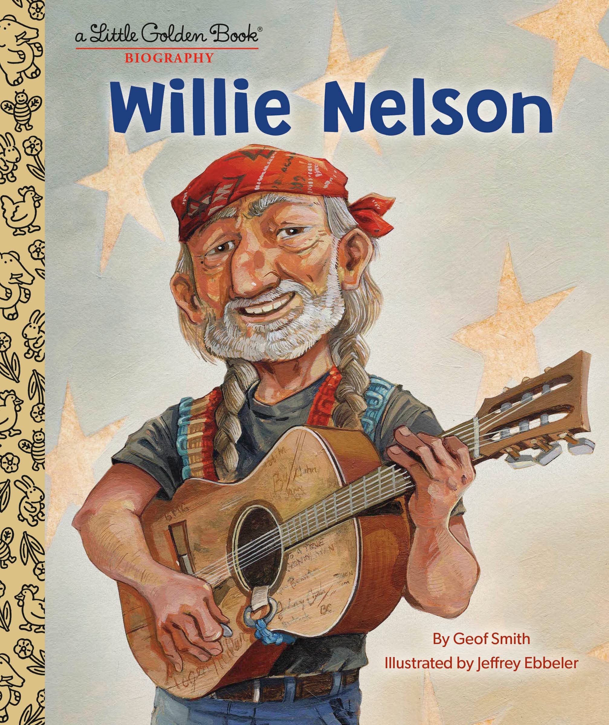 Little Golden Book Bio Willie Nelson