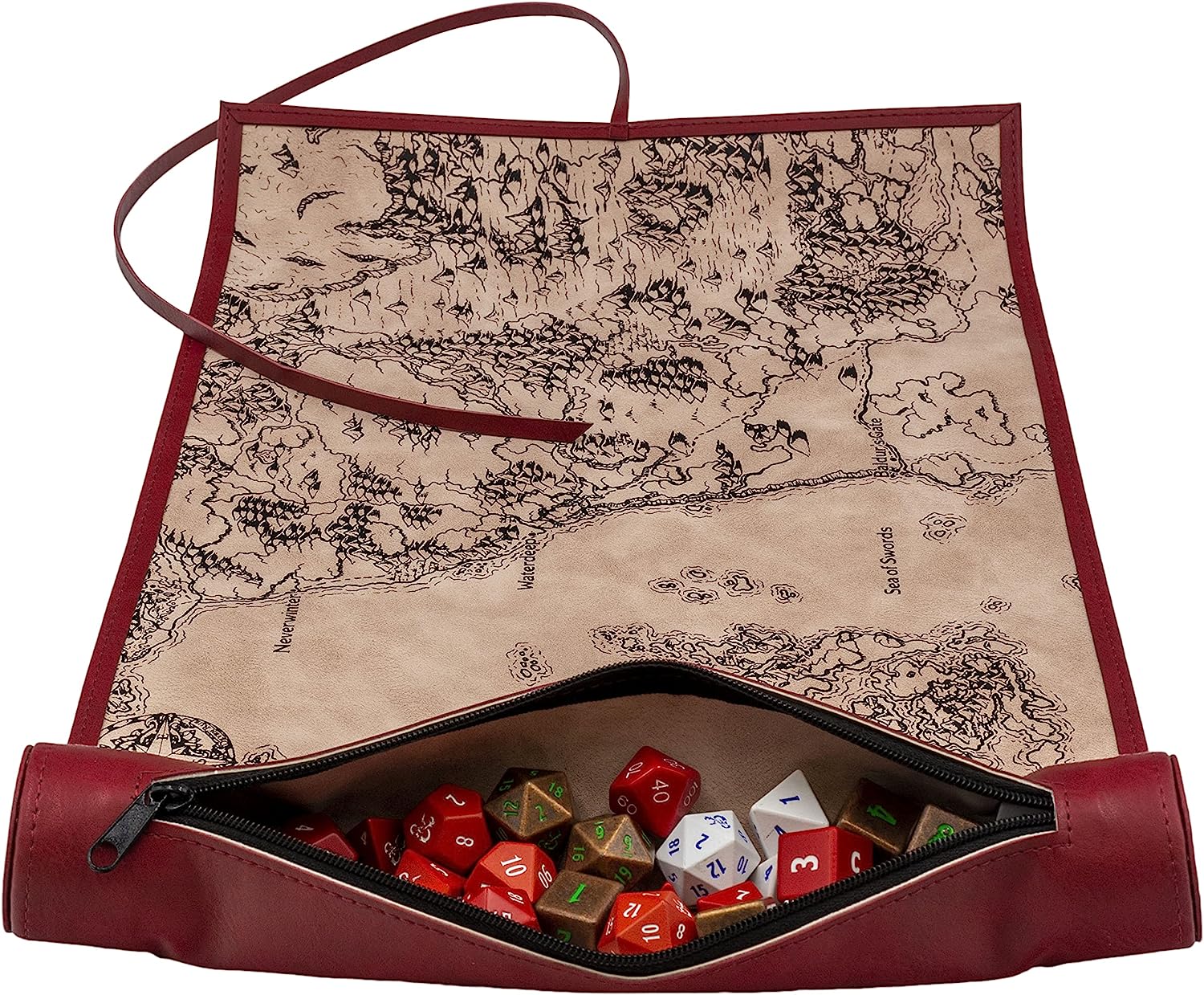 Ultra PRO - Dungeons & Dragons Dice Scroll Map Sword Coast