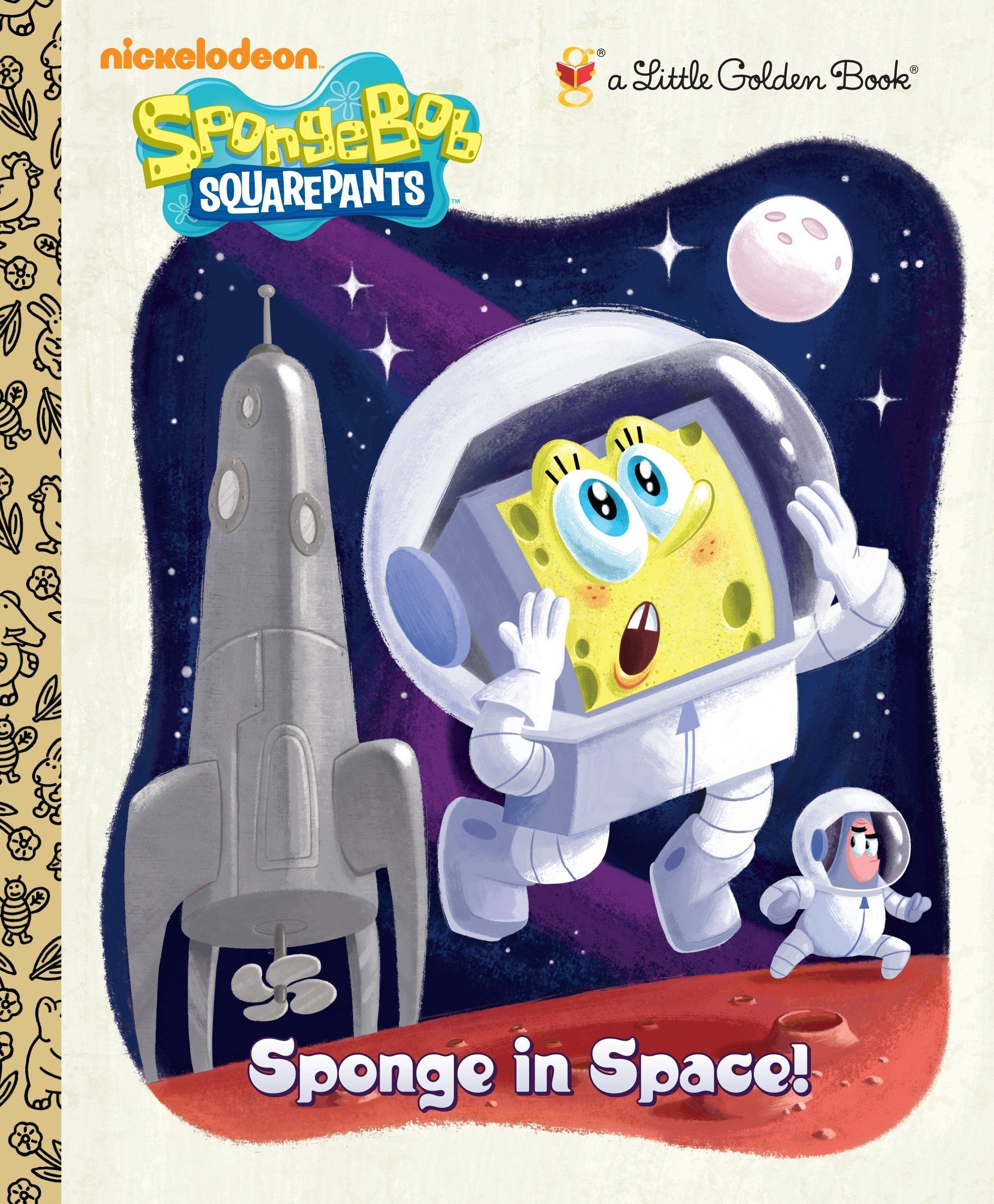 Spongebob Squarepants: Sponge in Space! Little Golden Book