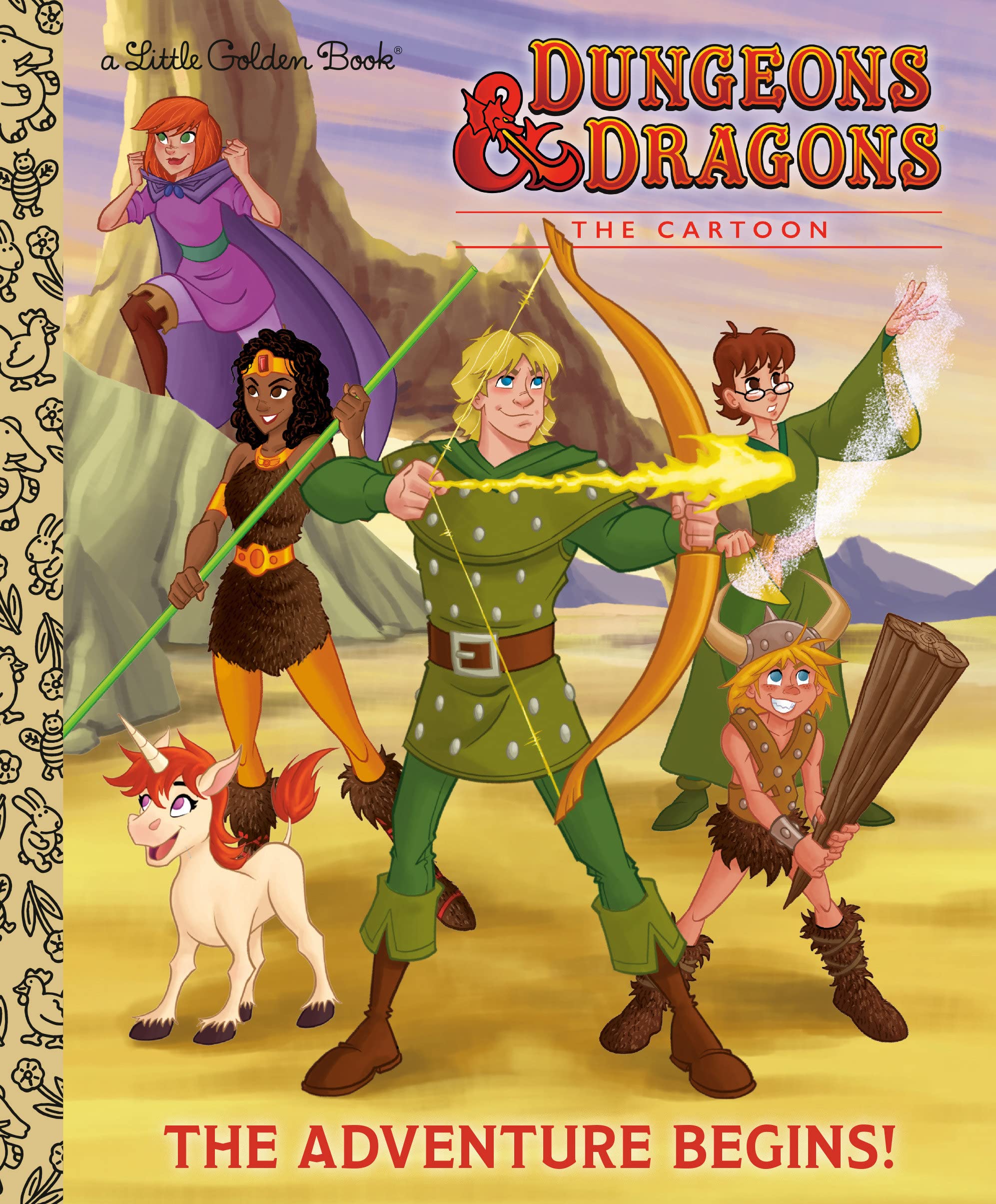 Little Golden Book Dungeons & Dragons: The Adventure Begins!