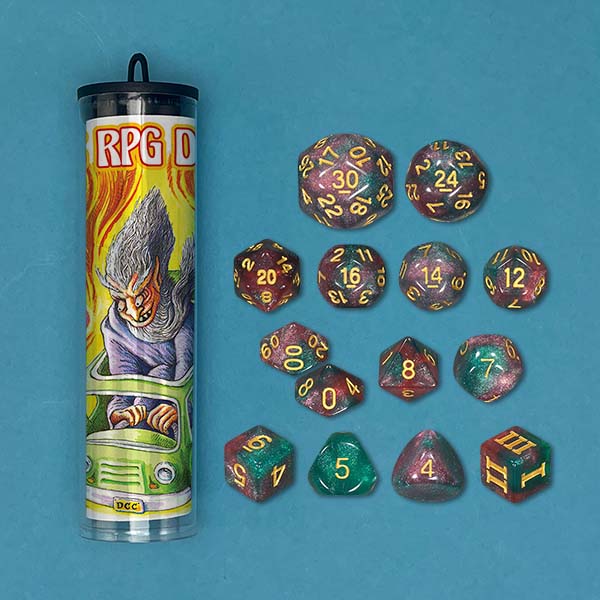 DCC RPG Dice – The Wizard Van’s Stellar Stowaways