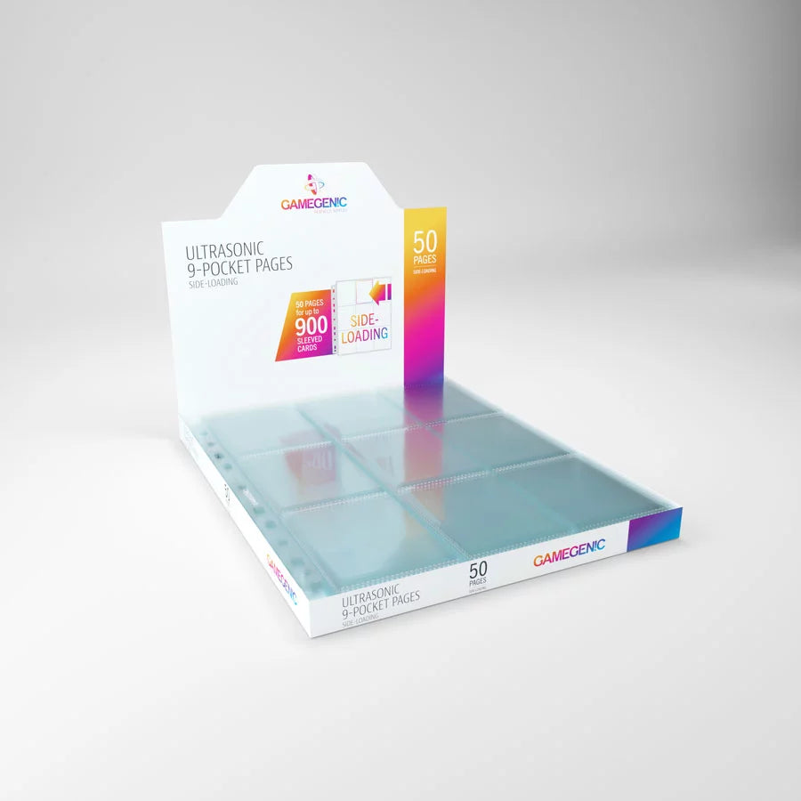 ULTRASONIC 9-POCKET PAGES SIDE-LOADING (50 pages display)