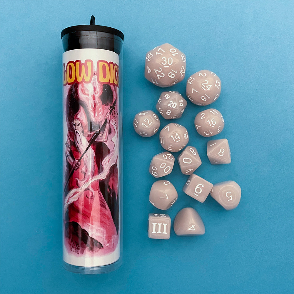 DCC Glow Dice – Lawful Wizard