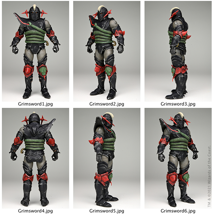 Dungeons & Dragons® 7” Scale Action Figure – Ultimate Grimsword