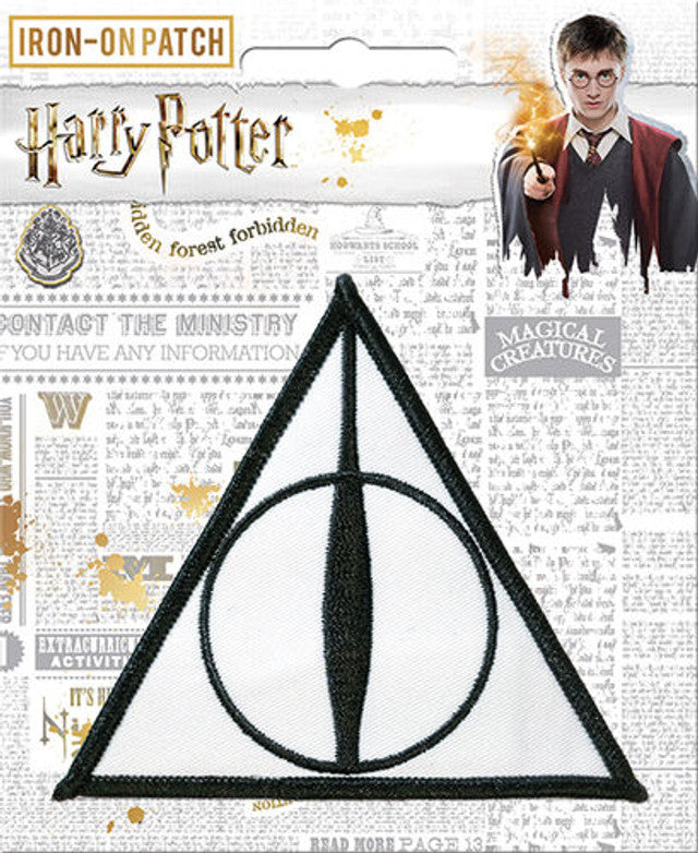 Harry Potter Deathly Hallows Iron-On Patch