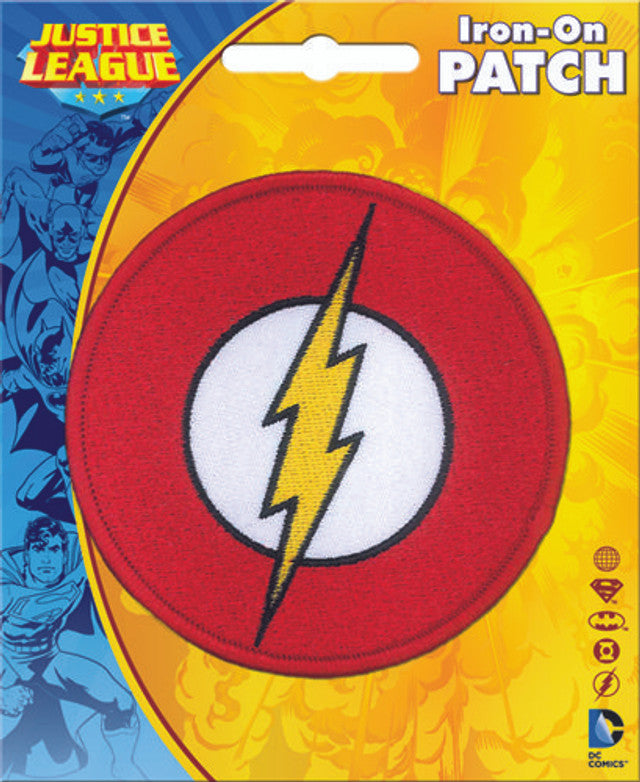 DC Comics The Flash Logo Iron-On Patch