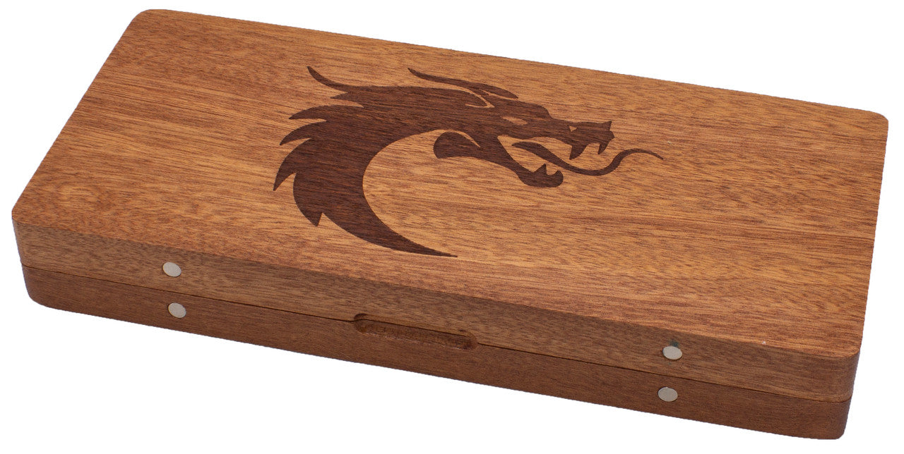 Old School Dice: Dragon's Vault - Brown