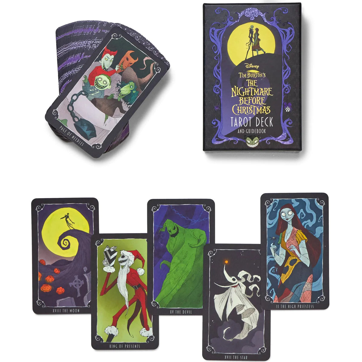 Tim Burton's The Nightmare Before Christmas Tarot Deck & Guidebook