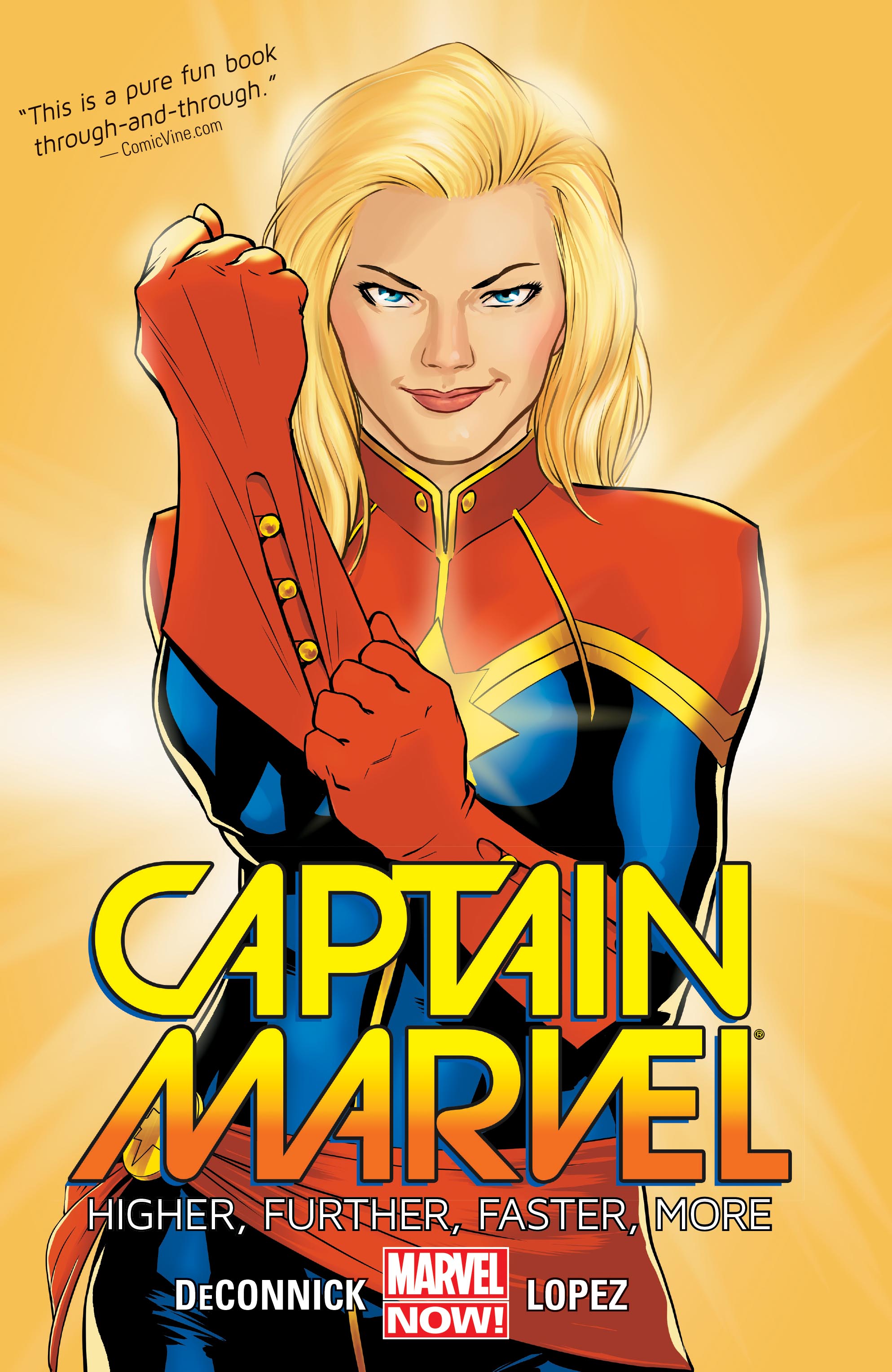 Captain Marvel Vol. 1: Higher, Further, Faster, More (Pre-Owned)