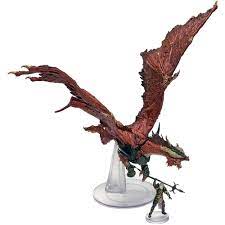 D&D Dragonalance Shadow of the Dragon Queen Kansaldi on Red Dragon
