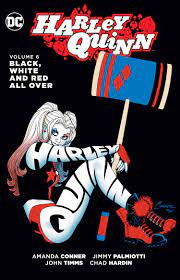 Harley Quinn Black, White & Red All Over