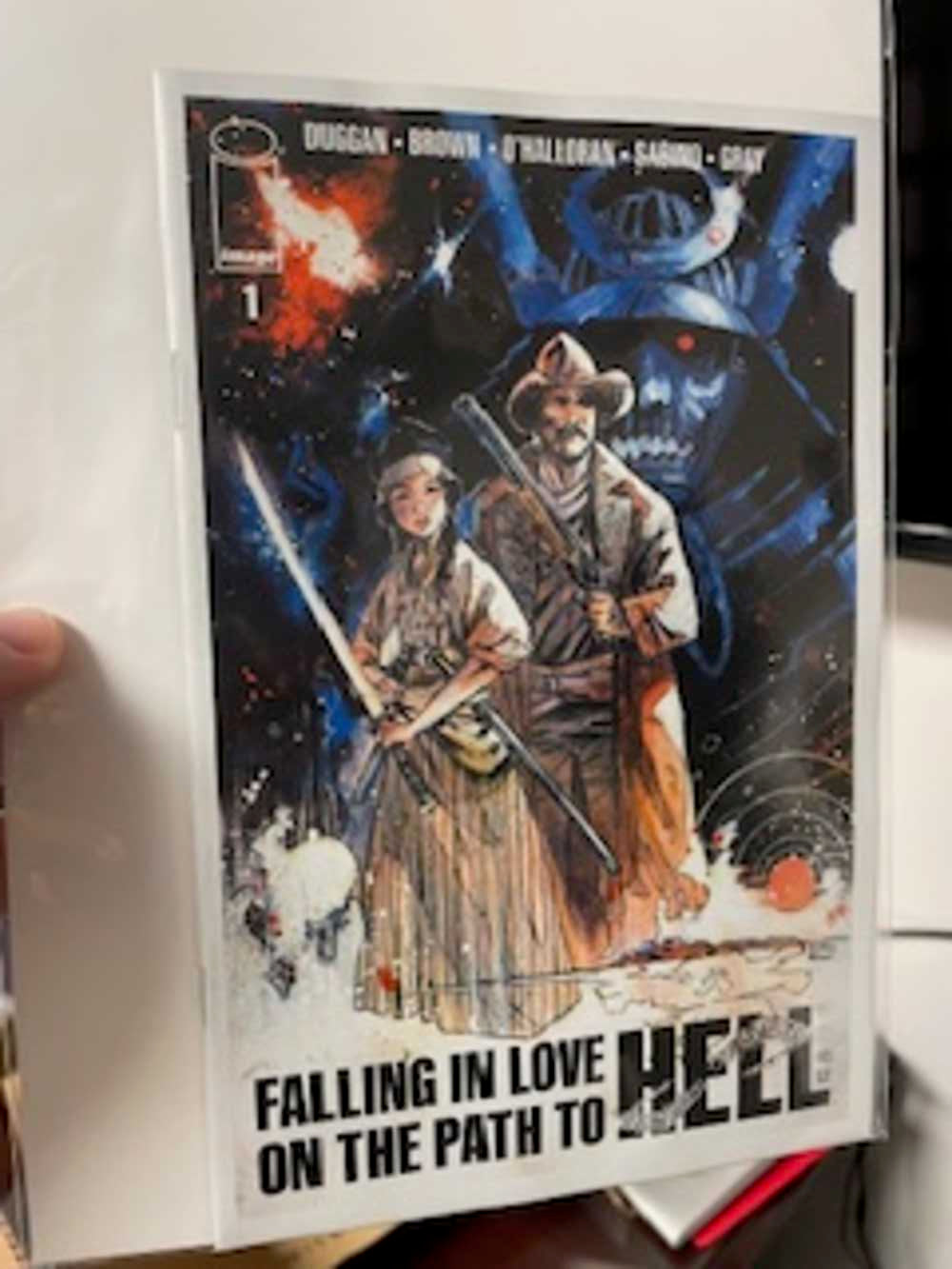 Falling In Love On The Path To Hell Ashcan