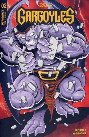 Gargoyles #2 Cover U Foc Haeser Original