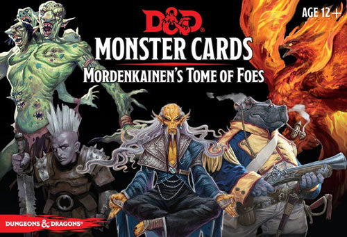 D&D Monster Cards Mordenkainen's Tome of Foes