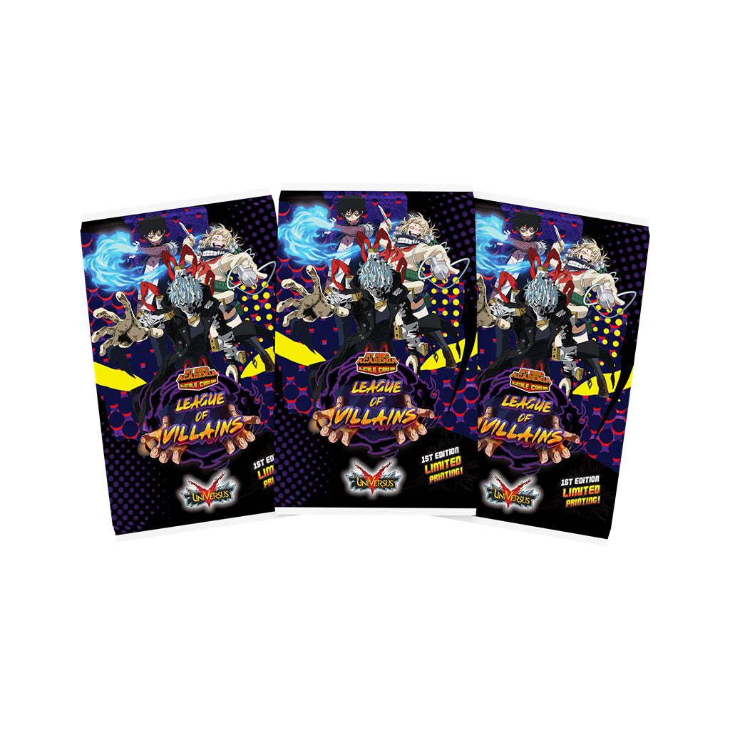 MY HERO ACADEMIA CCG: LEAGUE OF VILLAINS BOOSTER PACK