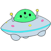 Mini Squishable Celestial UFO