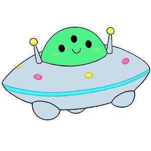 Mini Squishable Celestial UFO