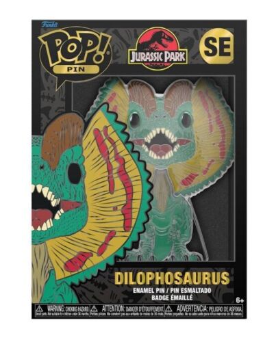 FUNKO POP PIN: JURASSIC PARK DILOPHOSAURUS