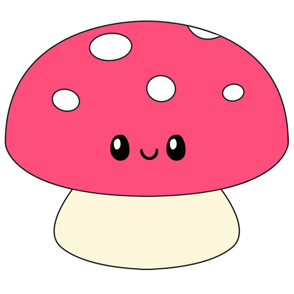 Mini Squishable Mushroom (7")