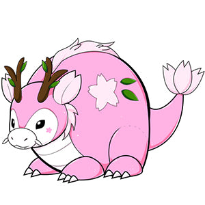 Squishable Sakura Dragon (15")